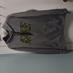 Nike Therma-Fit Hooded Sweatshirt Gray, medium